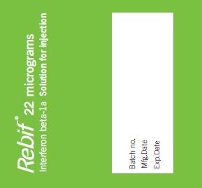 Rebif 22µg Syringes